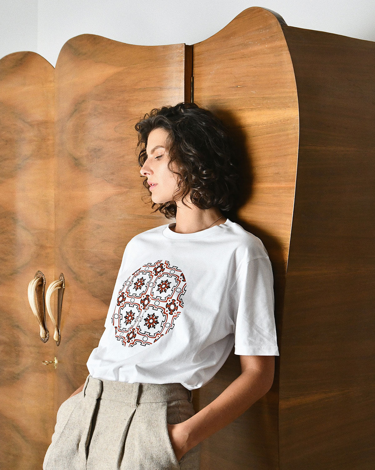 MADUMA® Ħamrani Pattern T-Shirt Unisex